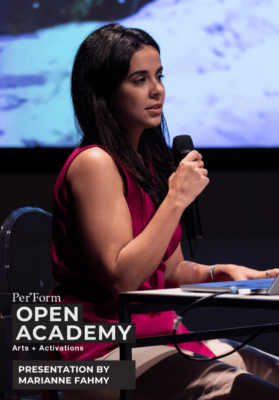 Per°Form Open Academy of Arts and Activations 2024 Presentation — When the Sea Level Rises: Hypothesis for an Imagined Future by Marianne Fahmy