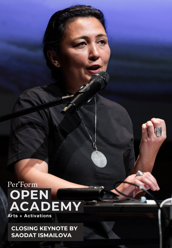 Per°Form Open Academy of Arts and Activations 2024 Closing Keynote — Unearthing the Archive by Saodat Ismailova